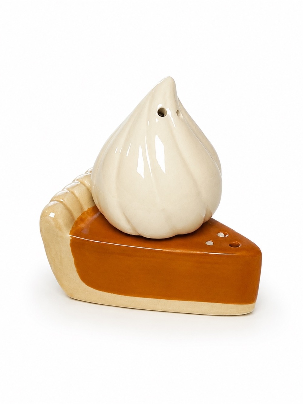Salt and Pepper Pumpkin Pie and pie and Whipped Cream ~ Fall Home Decor